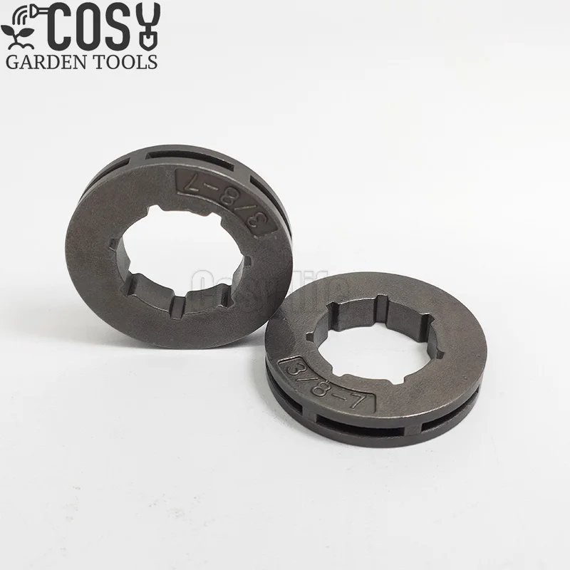 

2Pcs Sprocket Clutch Rim 3/8-7T 19mm For Stihl MS360 MS310 Husqvarna 154 254 50 51 55 Chainsaw 18720 Replacement Parts