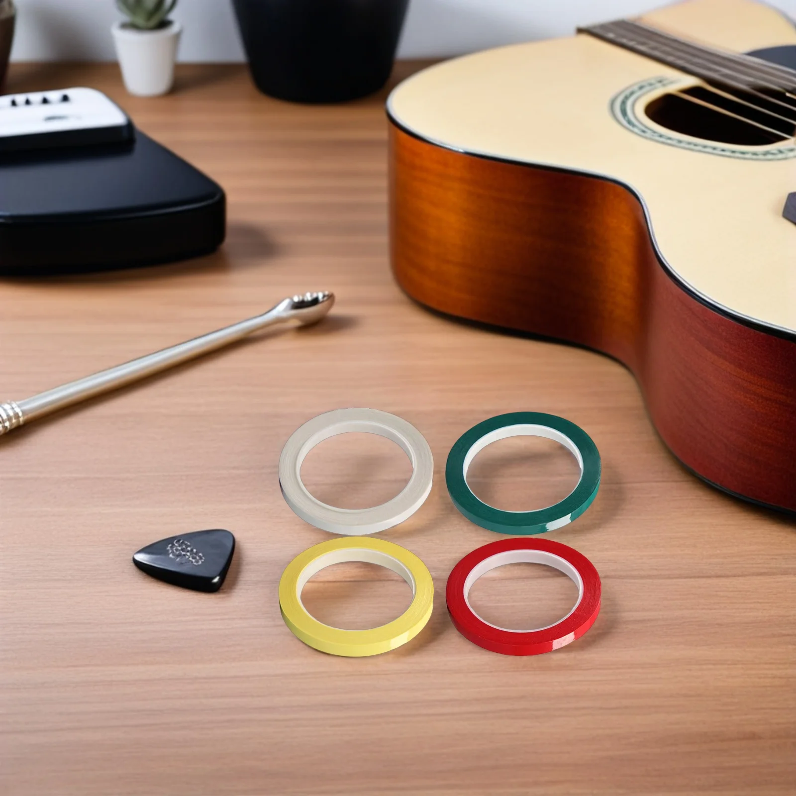 

6Pcs Violin Finger Tapes Fingerboard Stickers Multicolor Cello Fingerboard Guide Tape for Improving Practice Accuracy