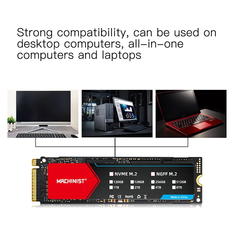 SSD M.2 NVMe PCIe – Alta Velocidad para Portátil y Sobremesa - imagen 4
