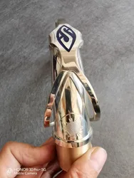 Silver plated tenor saxophone bent neck B flat with good tone