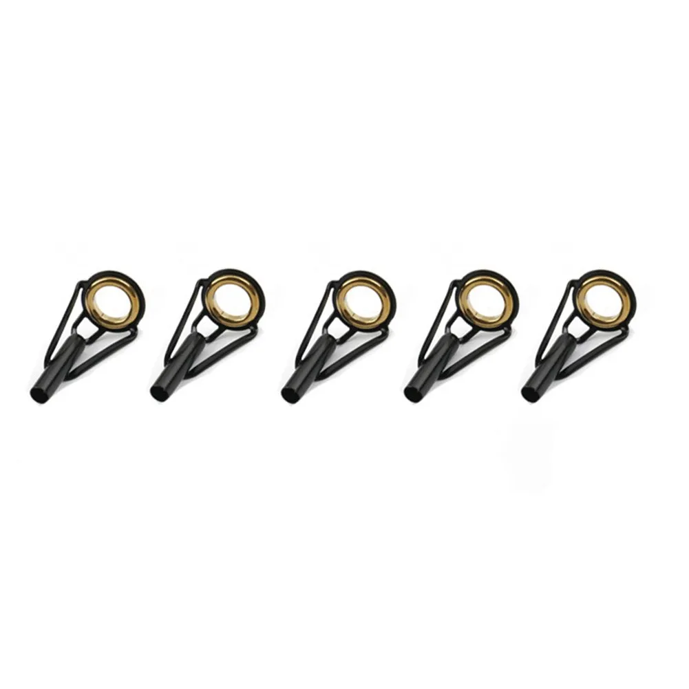 

Optimize Your Fishing Gear Collection with 50pcs Ceramic Fishing Rod Guides Tips Top Eye Rings Line Repair Kit, 10 Sizes Set