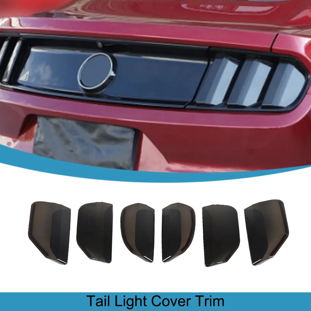 Car Rear Tail Light Lamp Decoration Cover Guard Trim Frame For Ford Mustang 2015 2016 2017 Taillight Cover Exterior Accessories