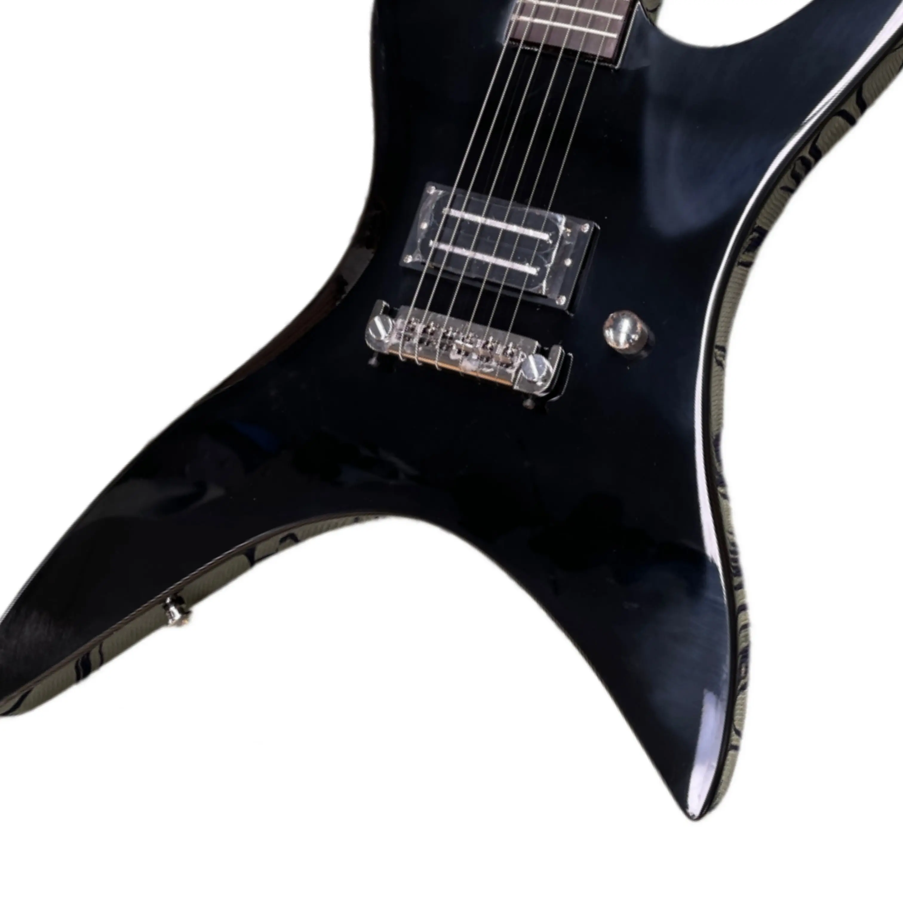 Black 6‑String Solid‑Body Electric Guitar Mahogany Body Guitars, For Both Performances And Daily Practice Guitarra
