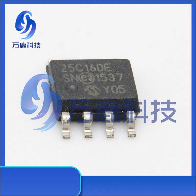 25C160-E/Sn Ic Eeprom 16Kbit Spi 3Mhz 8Soic