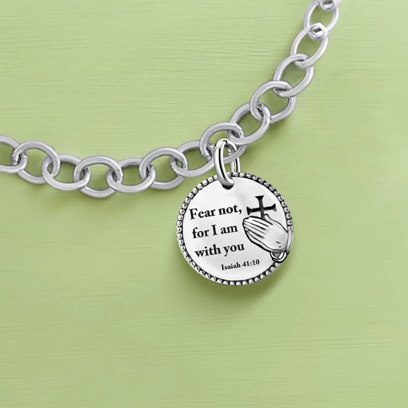 Adjustable 925 Sterling Silver  Vintage Pendants Pray Dachshund Charms Beads Fit Original Bracelet Bangles Necklace DIY Jewelry
