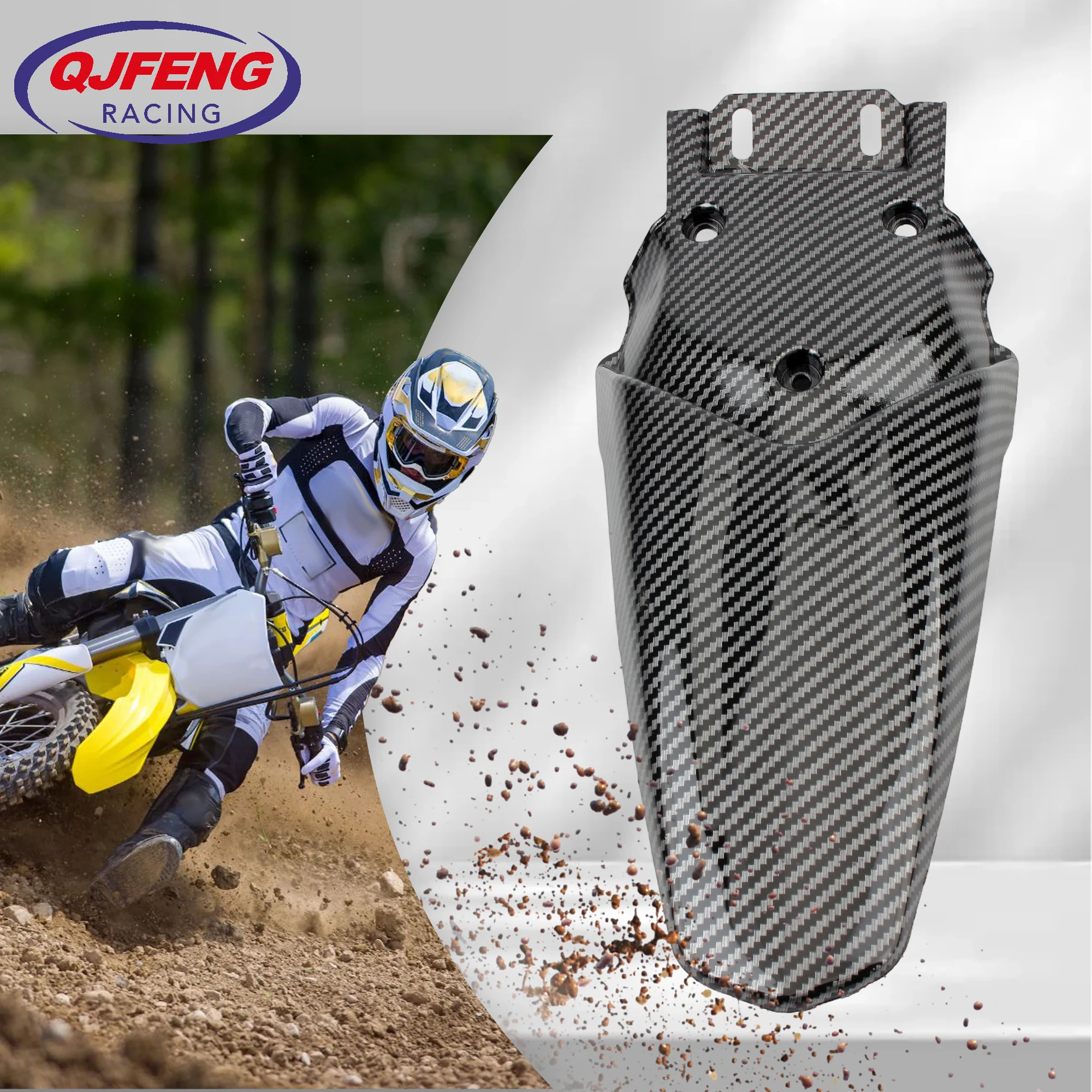 

For TALARIA Parts Sting MX3 MX4 Electric Rear Fender Enduro Mudguard Splash Guard Carbon Fiber Dirt Pit Bike Plastic Accessories