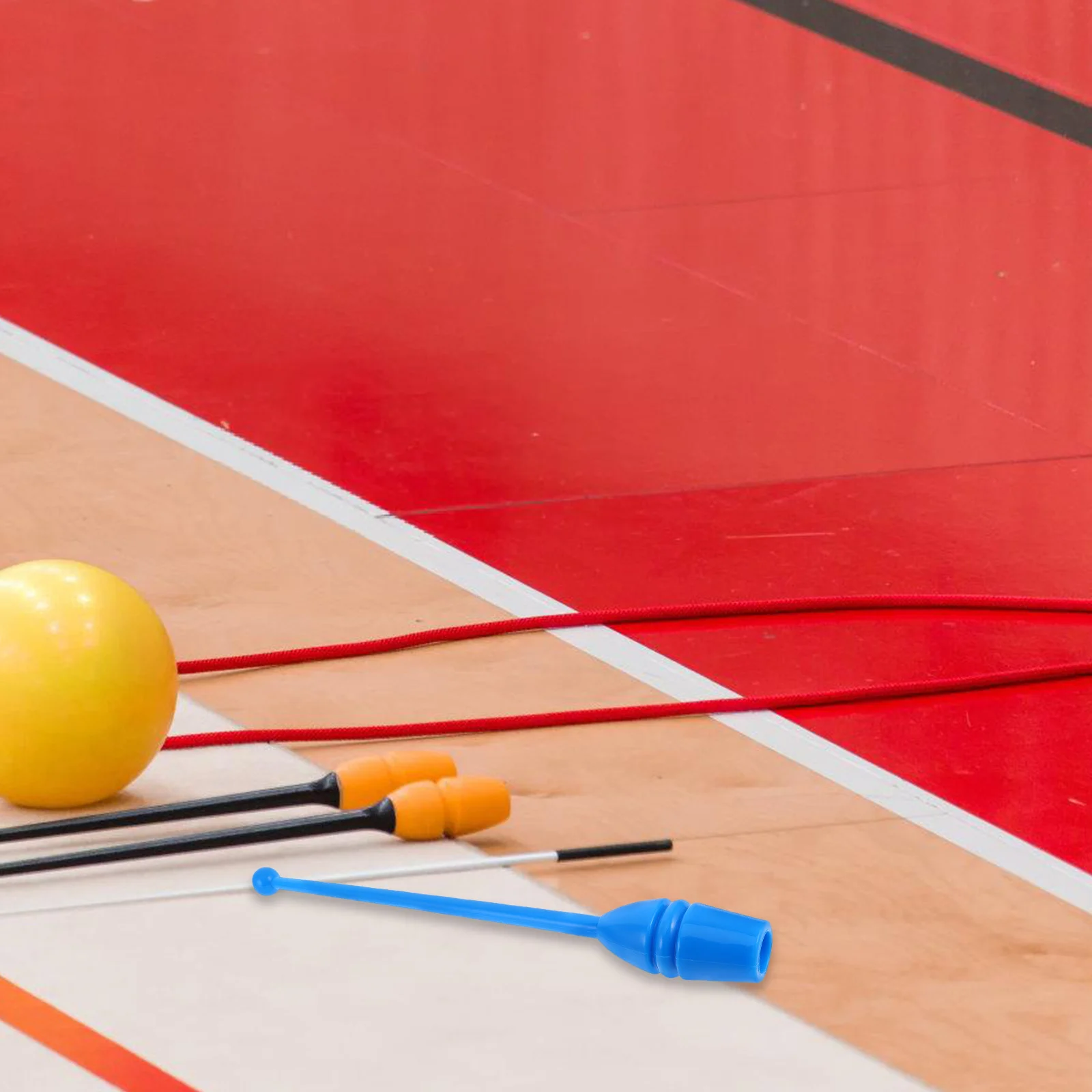 

2Pcs Rhythmic Gymnastics Sticks Elegant Appearance Versatile Use Ideal for Competitions and Daily Training Sessions