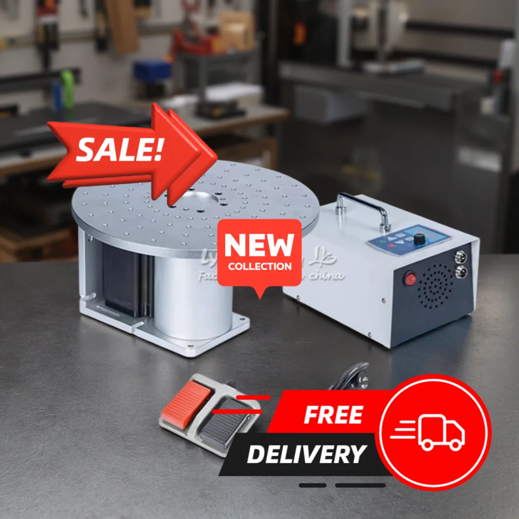 Positioner Mold Welding Woodworking Jig Rotary Axis Argon Arc Automatic Speed Control Handheld Laser Ring Seam Bench Platform