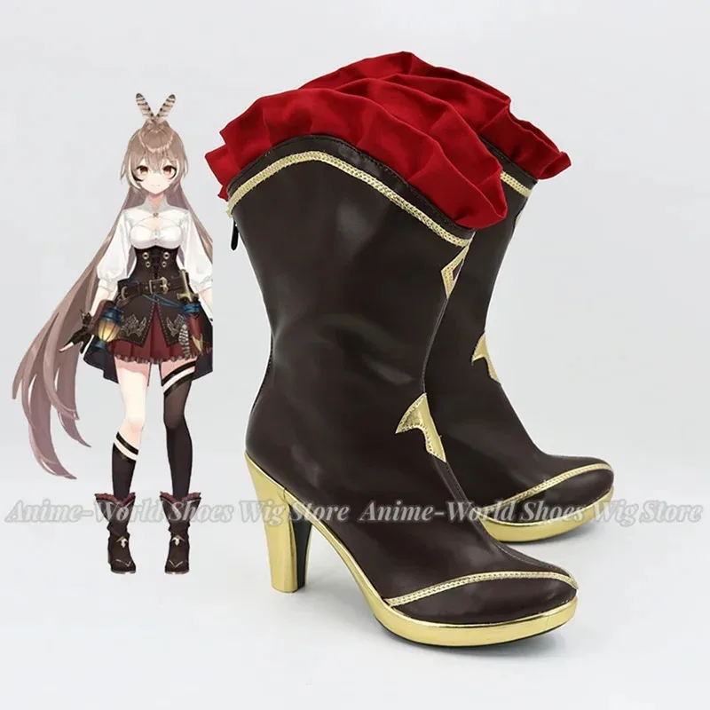 왕을 위한 소용돌이 코스프레 부츠 신발