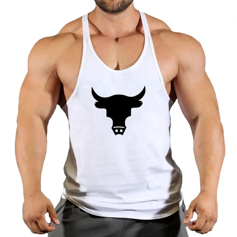 Gym Shirt Gyms Man Workout Bodybuilding Men Sportswear Men\'s Clothes Tank Top Vest Clothing Muscle Singlet Fitness Undershirt