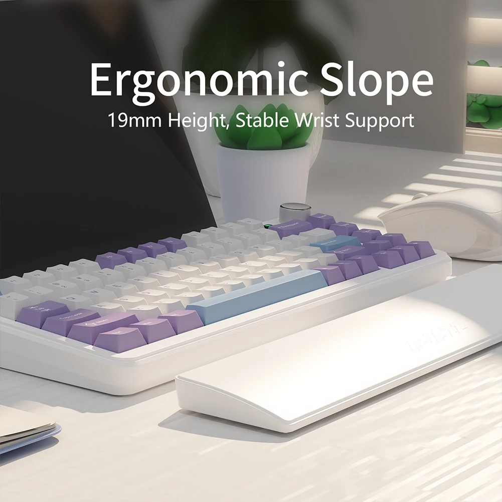 

81-клавишная мягкая пена с эффектом памяти, поддержка рук, эргономичная подставка для рук, поддержка запястья для длительных часов работы, учебы, игр