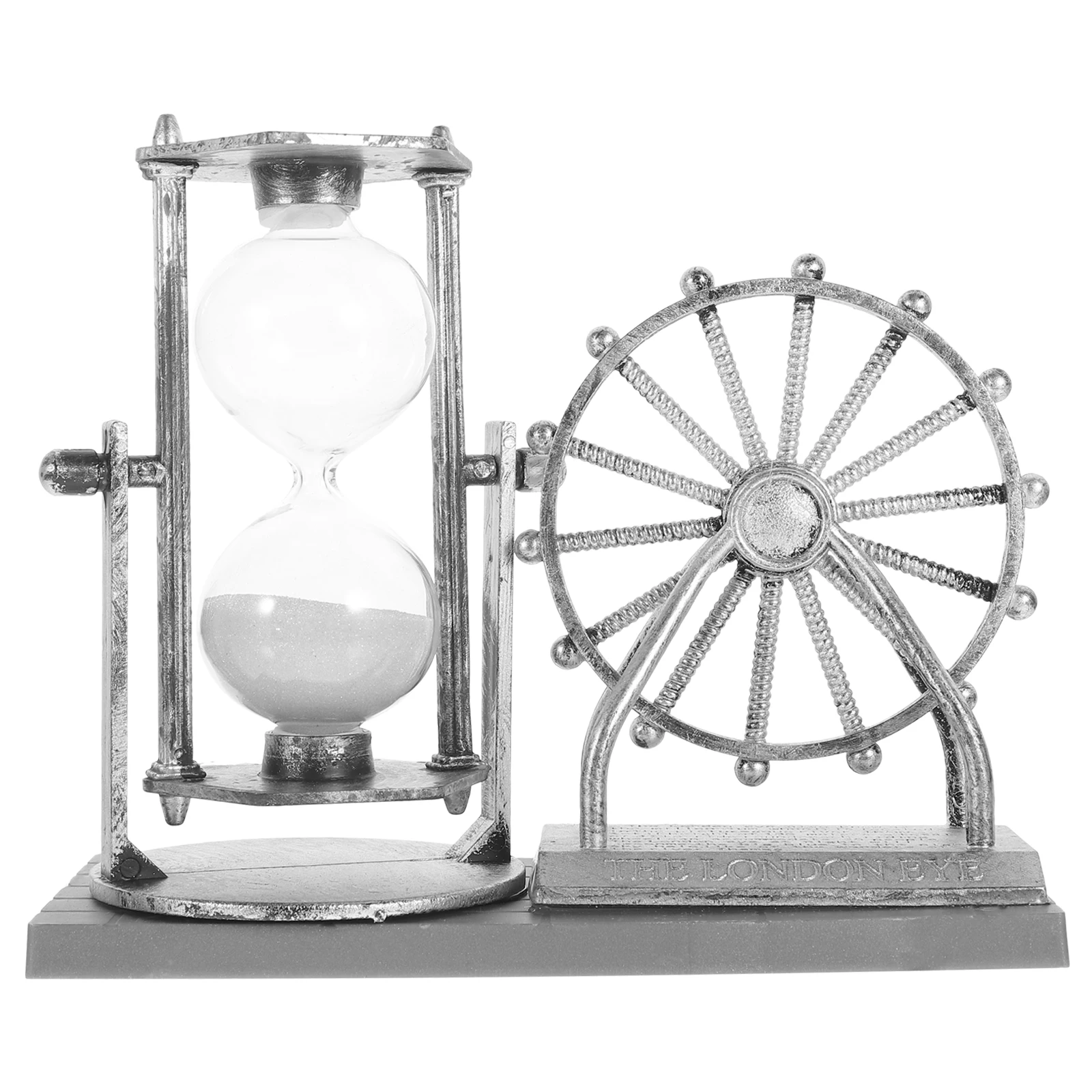 

1 Pcs Beautiful Ferris Wheel Hourglass Vintage Sand Glass Decor Perfect Gift For Kids And Friends