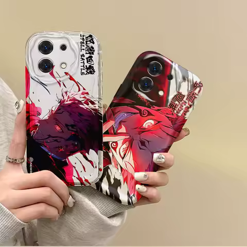 Anime Jujutsu Kaisen Itadori Yuji Phone Case For Redmi Note 13 12 11 ProPlus 10 9 Pro 14C 13C 12C 10C A4 K70 Soft Silicone Cover