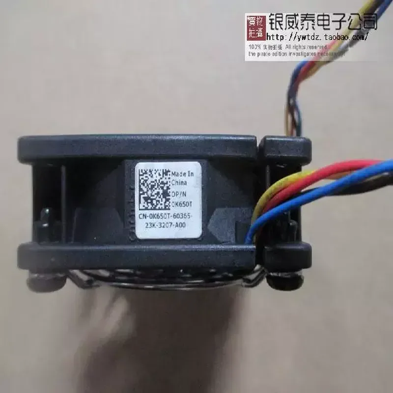 for FOXCONN PVA060F12H 12V 0.20A 6CM 6020 4-wire CPU Temperature Control Fan