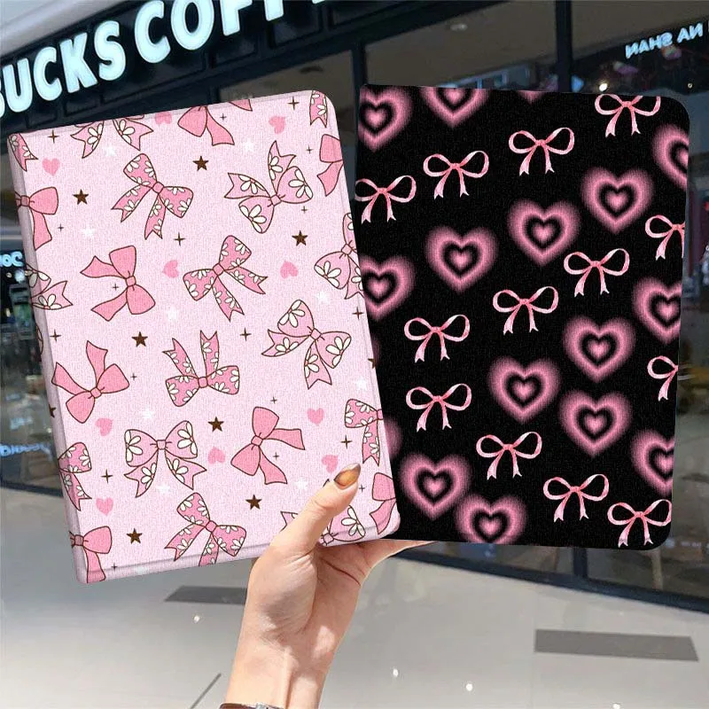 

Чехол для планшета с бантиком для Samsung Galaxy Tab A A A7 A8 A9 A11 S6 S11 Lite Plus 10,1 10,4 10,5 дюймов