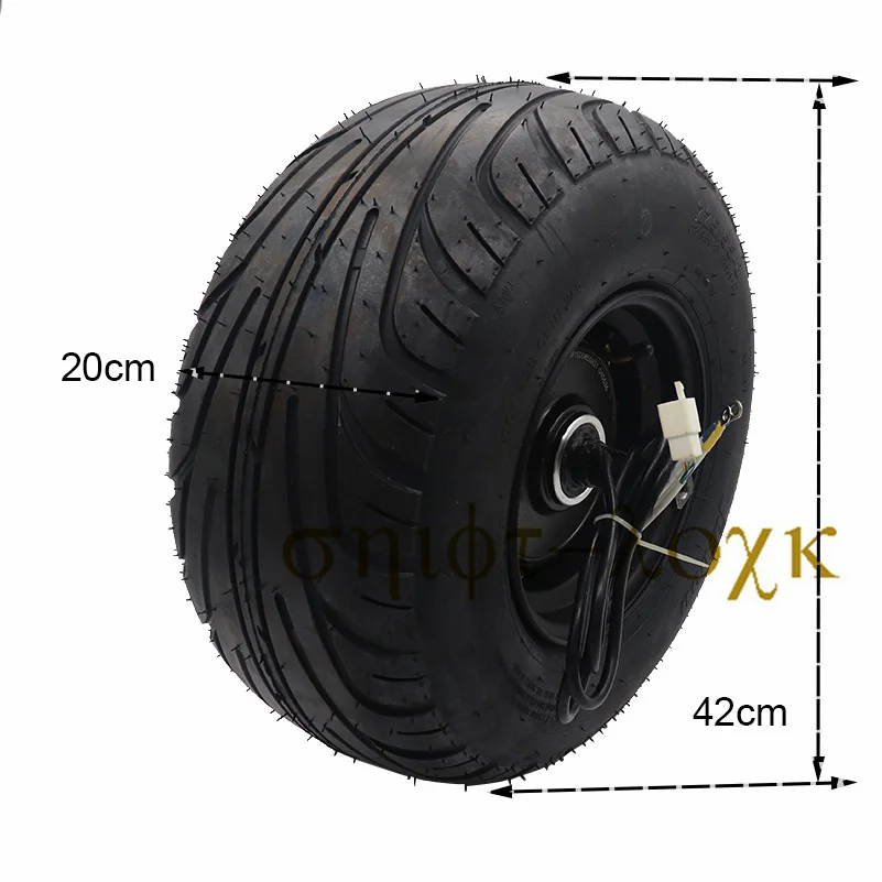 225/55-8 / 18x9.50-8 Tubeless Tire 60V 1000W 1500W 2000W Original Motor wheel for Citycoco Electric Scooter Modification Parts