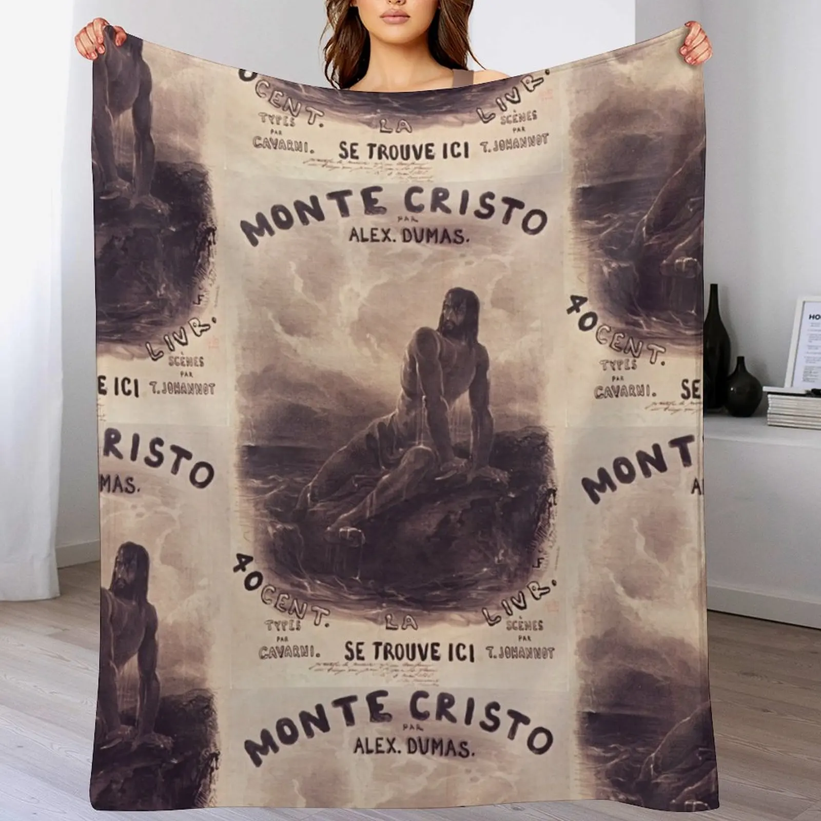 

The Count of Monte Cristo Throw Blanket For Baby Summer Luxury St Soft Blankets