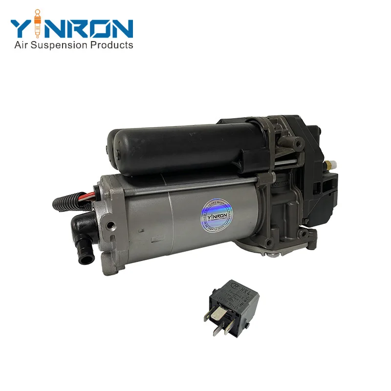 With Relay Air Suspension Compressor Pump For Volkswagen Touareg III CR 4M0616005F 4M0616005G 4M0616005H 4M0616005