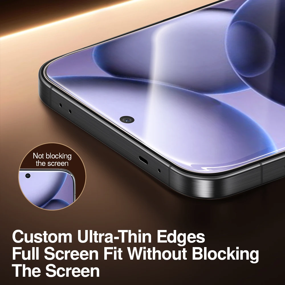 SmartDevil Dust-free Cabin Tempered Glass Film for OPPO Find X9 Pro X8s HD Screen Protector for Oppo Find X8 Anti-fingerprint
