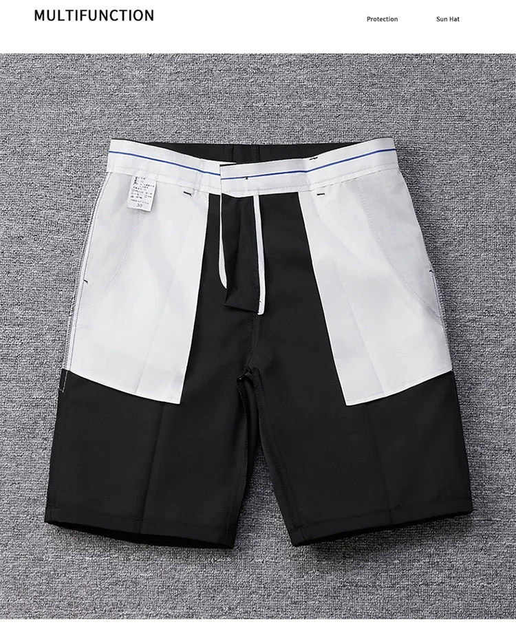 Marken-Formelle Shorts für Herren Koreanische Business-Shorts Lässige Chino-Shorts Herren Büro-Hosen Coole Atmungsaktive Sommer-Arbeitskleidung – Detail 21