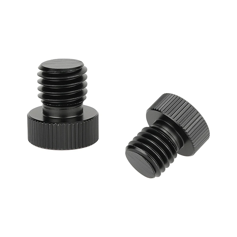 CAMVATE 15มม.ปลั๊ก M12ชาย1/4 "อะแดปเตอร์สกรู2ชิ้นสำหรับแกน15มม.M12ด้ายภายใน