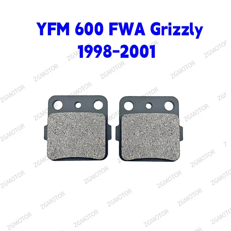Front Brake Pads For YAMAHA YFM600 YFM 600 FWA Grizzly 1998-2001 Motorcycle