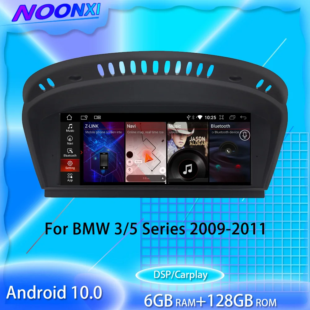 

256G Android 11,0 для BMW 3/5 серии E60 E61 E62 E63 E64 E90 E91 E92 автомобильный радиоприемник стерео Мультимедийный плеер GPS-навигация головное устройство