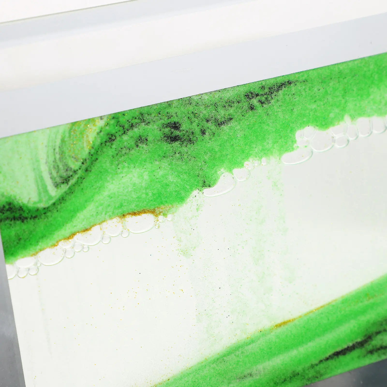 

Декоративная 3D-картина из текучего песка с мелким гранулированным наполнителем для рабочего стола, дома, гостиной, кабинета, украшение для стола