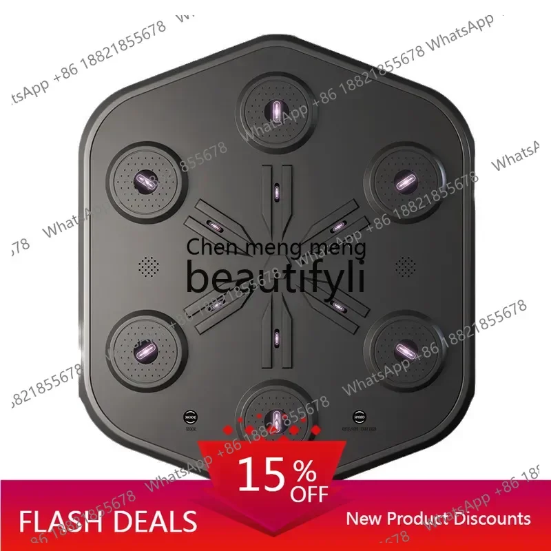 New non-punching smart music boxing machine home fitness training equipment boxing wall targetE5556