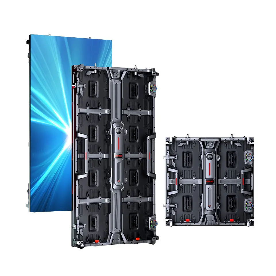 LED Display Screen IP65 Custom Wall Display Panel P2.6/P2.9/P3.91 Movable Indoor/Outdoor