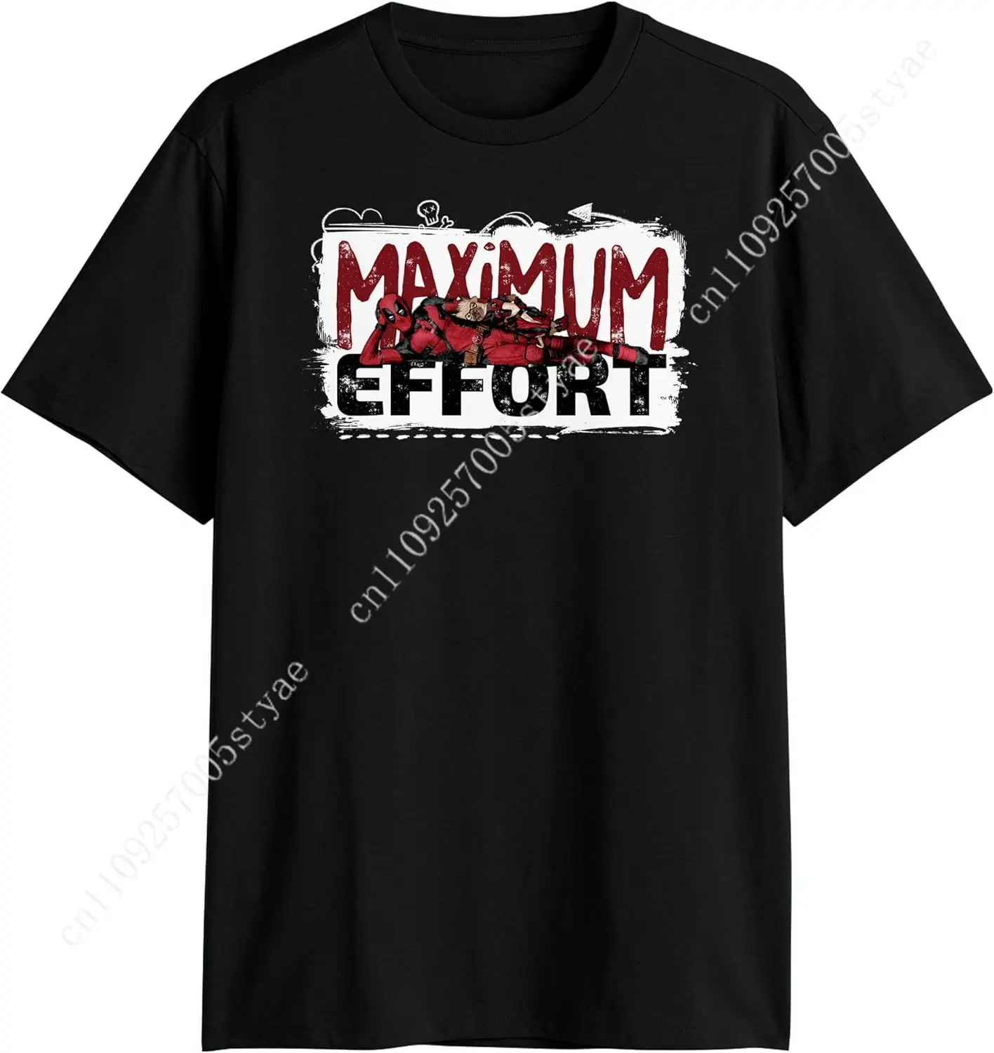 

Marvel Deadpool Dogpool Maxmimum Effort T-Shirt