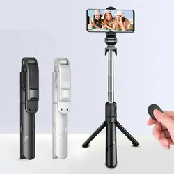 New Selfie Stick Tripod For Android huawei xiaomi IOS TikTok Extended Bluetooth With Remote Shutter Foldable Phone Holder