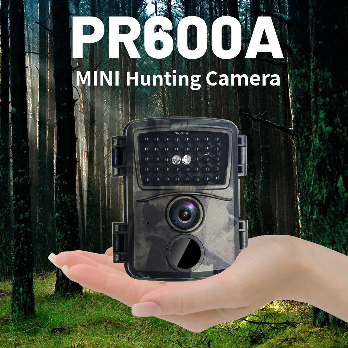 

Mini Hunting Camera Infrared Trail Camera Waterproof Cam Trigger Wildlife Scouting Motion Sensor Night Day Video Photos