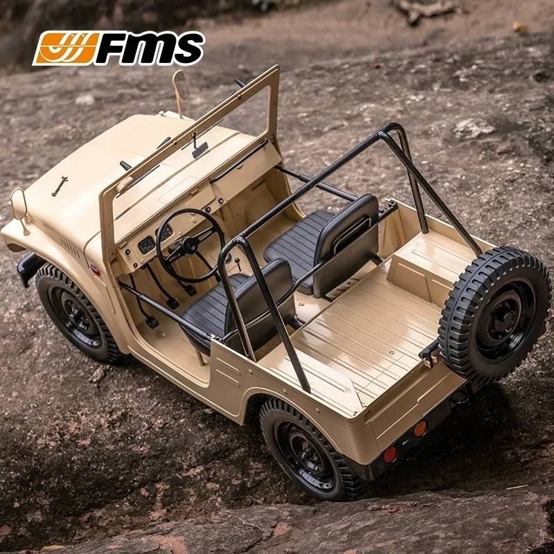 Fms 1:6 jimny pilot napęd na cztery koła Suzuki Jimny model samochodu terenowego dekoracja samochód sportowy zabawkowy Model wspinaczka Model samochodu
