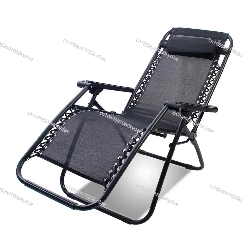 Outdoor Camping Beach Chair Office Lunch Zero Gravity Folding Lounge Chair Garden Balcony Chair