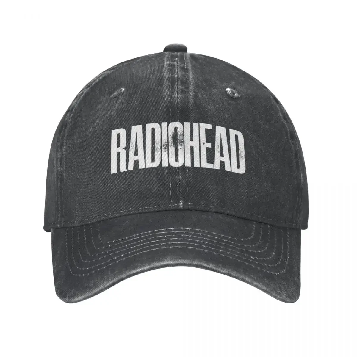 Radiohead Band Unisex Baseball Cap Distressed Dungaree Caps Hat Fashion Outdoor All Seasons Travel Sun Cap