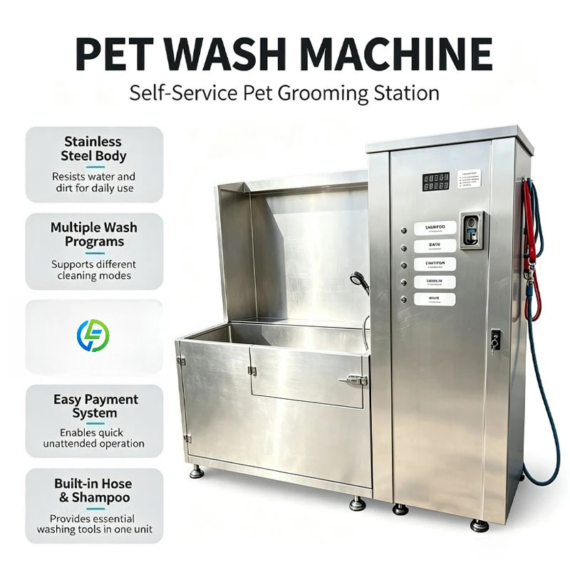Dog Washing Vending Machine Automatic Pet Wash Station Smart Grooming Equipment Business Customized