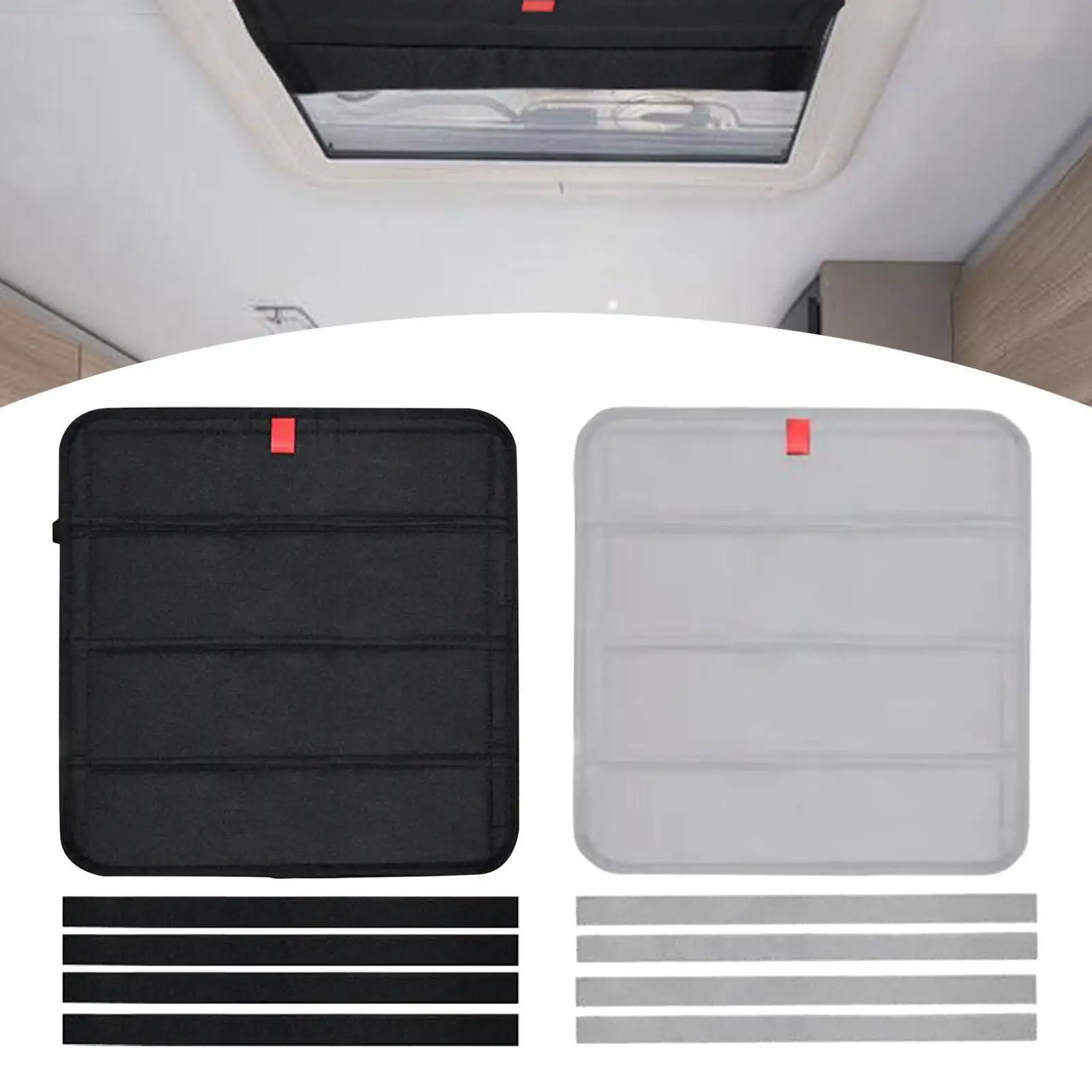 RV Skylight Vent Cover Camping Outdoor Privacy Protection Thickened Oxford Sun