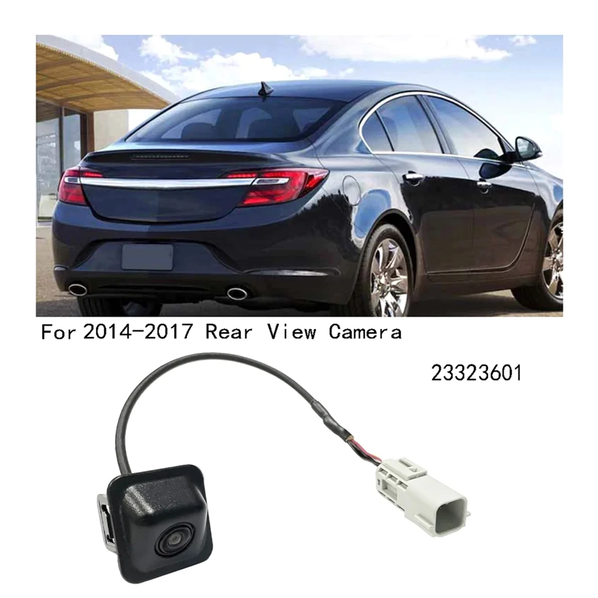 For Buick Regal 2014-2017 Reversing Auxiliary Rear View Camera 23323601