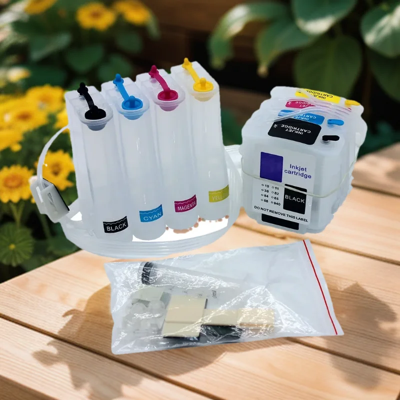 

Система Ciss HP 11 10 4 цвета для принтера HP Designjet 100 110 1000 1100 1200 2200 2230 2250 2280 2300 2600 2800 с чипом