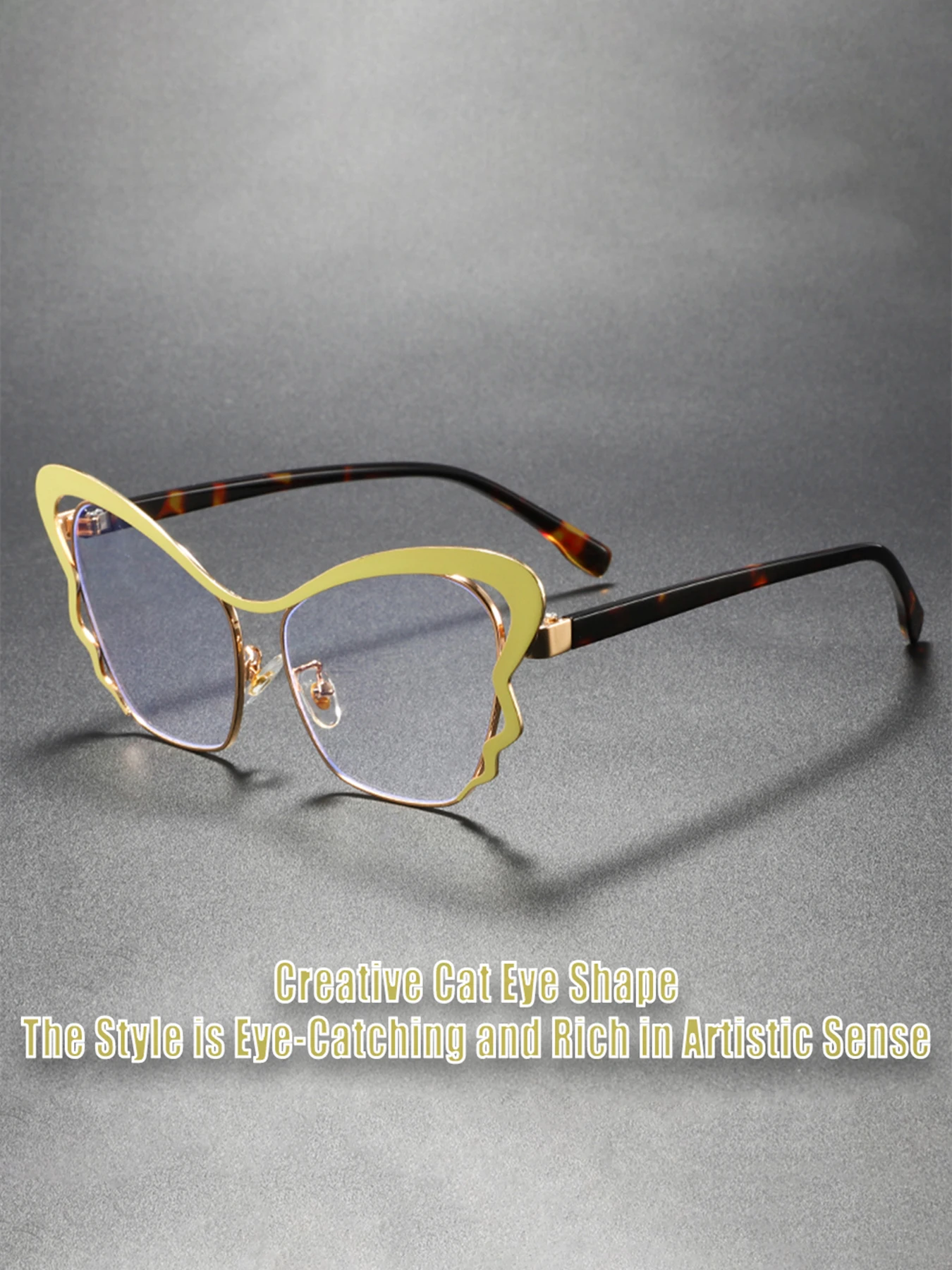 Modische Cat-Eye-Anti-Blaulicht-Brille, Unisex-Universal-Stil, vielseitig und stilvoll, perfekt für Männer und Frauen, täglicher Gebrauch