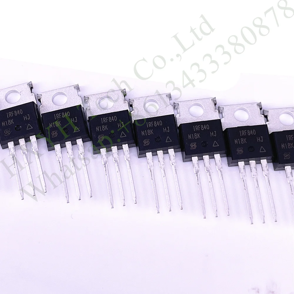 (10pcs/Bag) IRF840PBF IRF840 TO-220 8A 500V N-channel power field-effect transistor