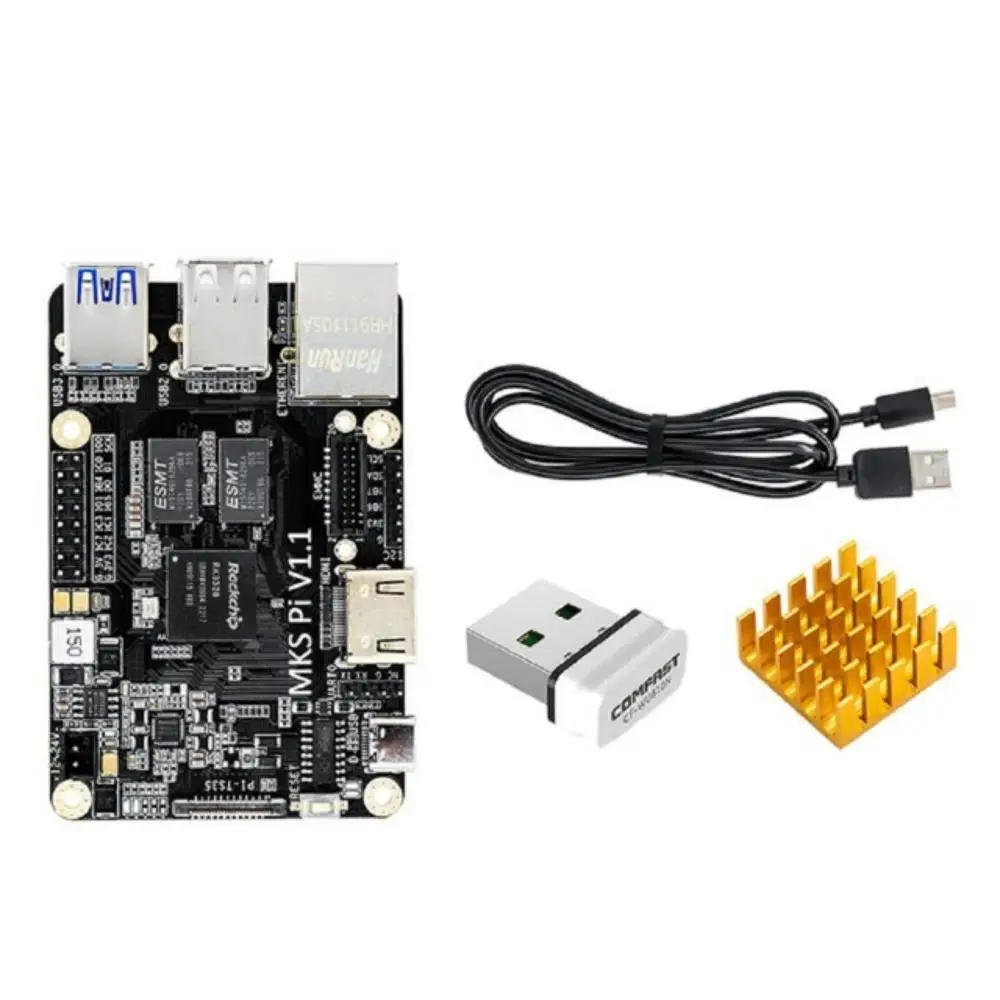 Imagem -02 - Makerbase Mks Ips50 Placa Quad-core 64bits Soc Onboard Funciona Klipper 3.5 Polegada Tela de Toque para Voron vs Raspberry pi