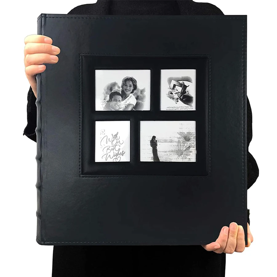 Álbum de fotos de 8 x 10, 8 x 10 pulgadas, libro de fotos con capacidad para 68 fotos, carpeta de arte para fotos de 8 x 10, álbumes de fotos Álbum de fotos de 8 x 10, 8 x 10 pulgadas, libro de fotos con capacidad para 68 fotos, carpeta de arte para fotos de 8 x 10, álbumes de fotos