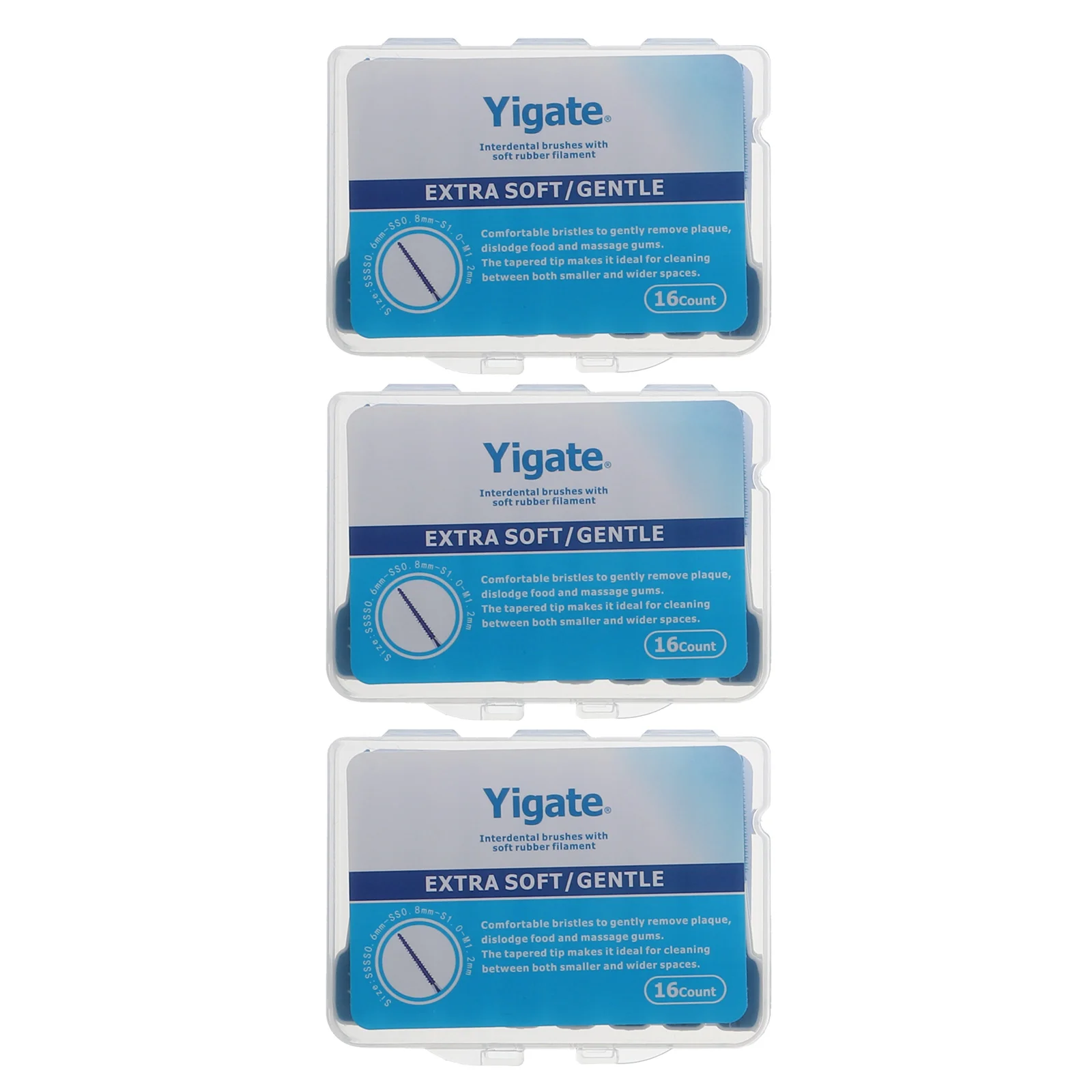 48 Pcs Tooth Cleaning Brush Interdental Flosser Toothpicks Inter-dental Manual Teeth Stick