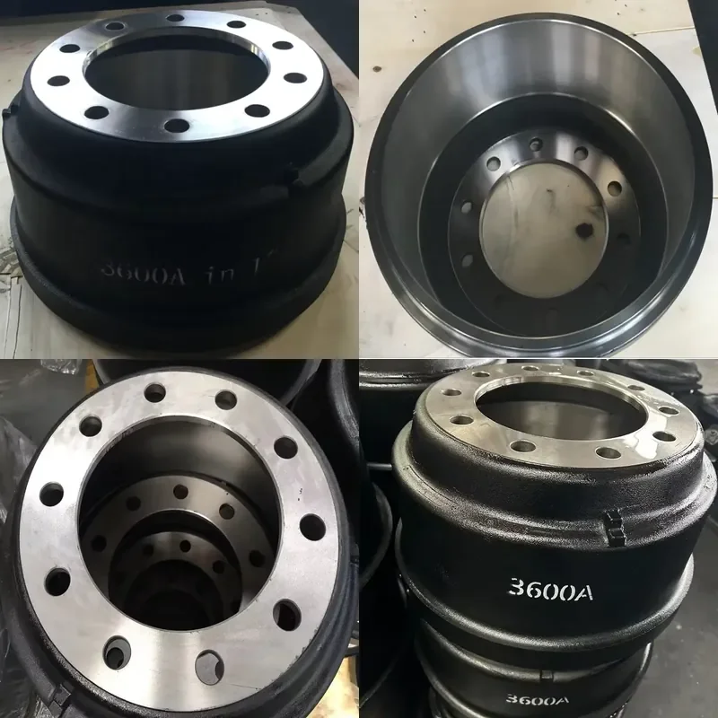 for Truck Brake Drums American Semi Trailer Brake Drums Heavy Duty Replacement Parts for Commercial Vehicles Trailers