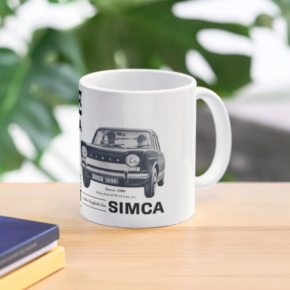 

SIMCA 1000 Coffee Mug Cute And Different Cups Mug Ceramic