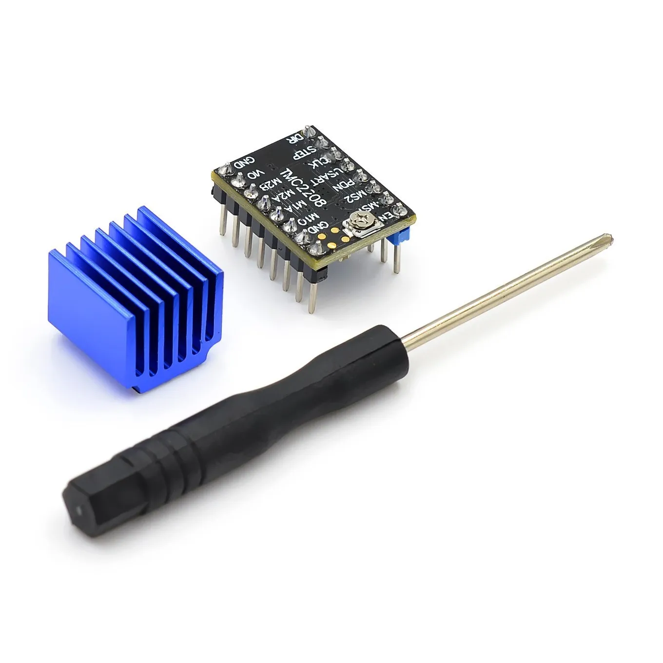 TMC2208 V2.0 محرك متدرج سائق Stepstick كتم سائق MKS أجزاء طابعة ثلاثية الأبعاد SKR V1.3 سلالم 1.4 1.6 لوحة تحكم