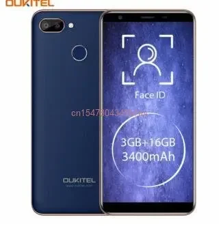 Oukitel c11 pro bateria do telefone, 3400mah 3.8v, 5.5 polegadas, 18:9, android 8.1