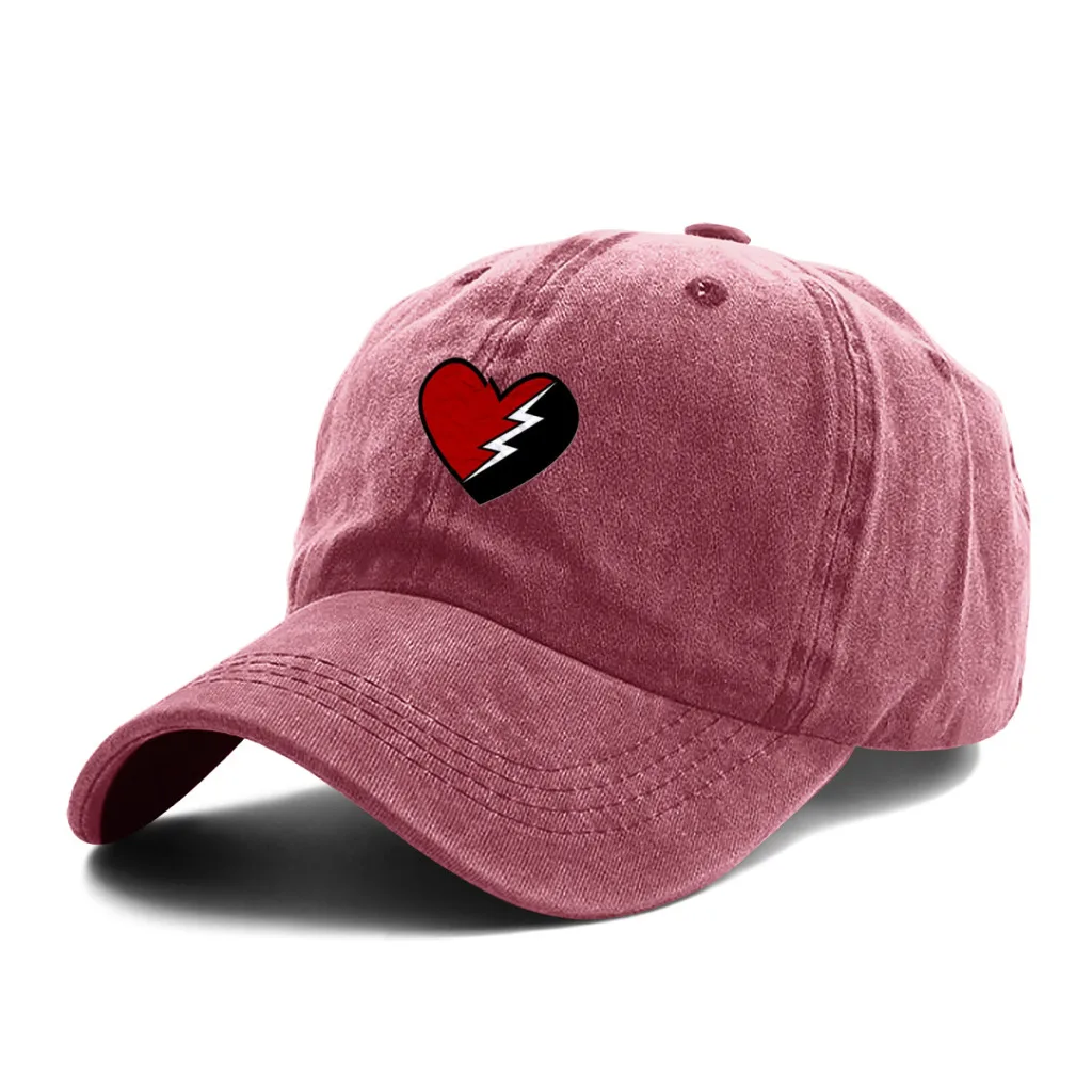 Rise of Heart แฟชั่นเบสบอลหมวกกลางแจ้งหมวกครีมกันแดดหมวก Hip Hop Tide Snapback หมวกคาวบอยปรับได้